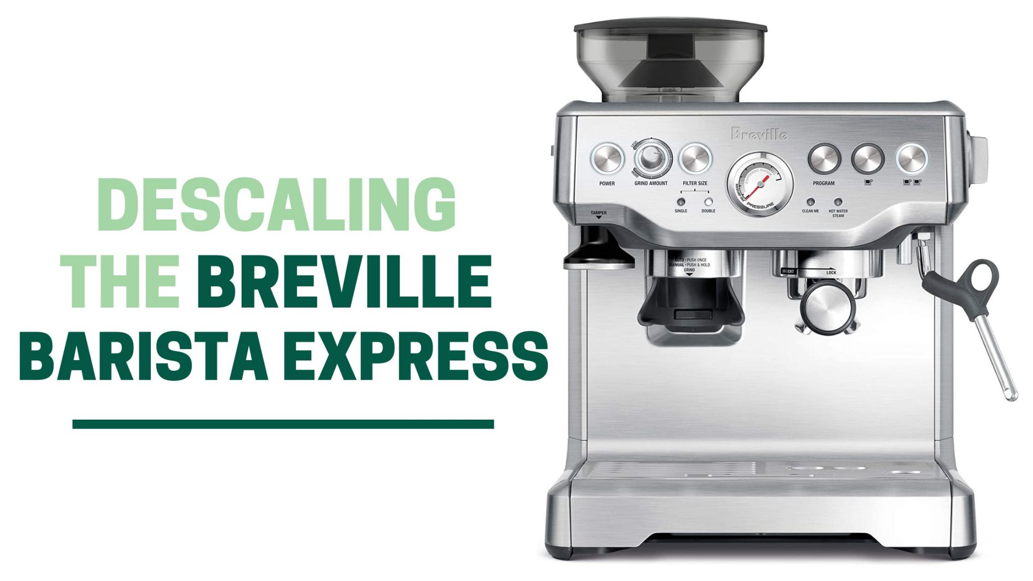 Descale a Breville Espresso Machine Regularly